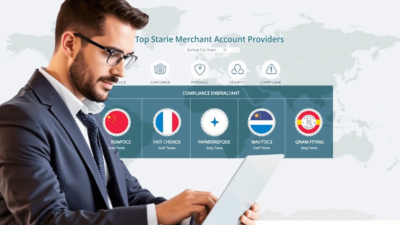 Global digital network representing offshore merchant account services for international businesses