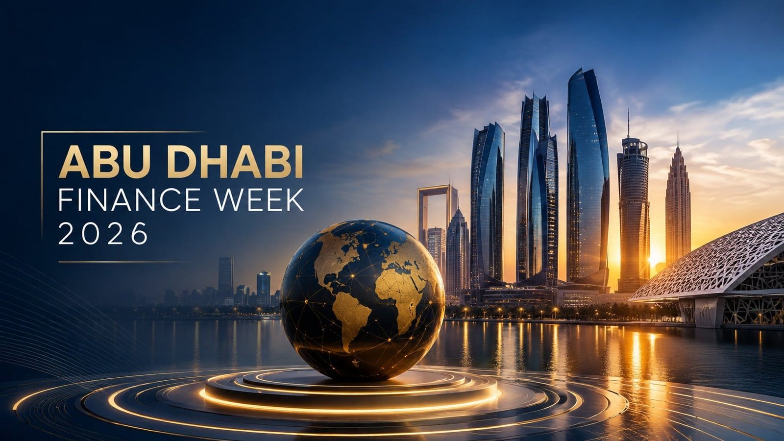 Abu Dhabi Finance Week 2026 conference banner