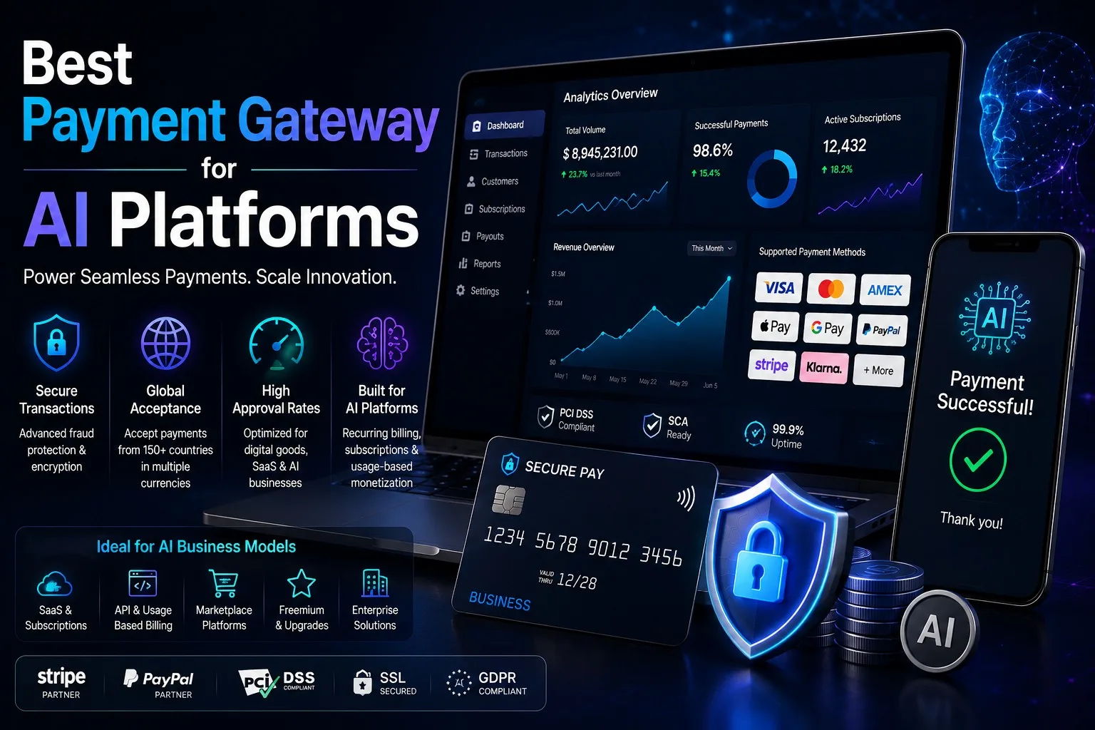 Best Payment Gateway for AI Platforms: 2026 Comparison Guide