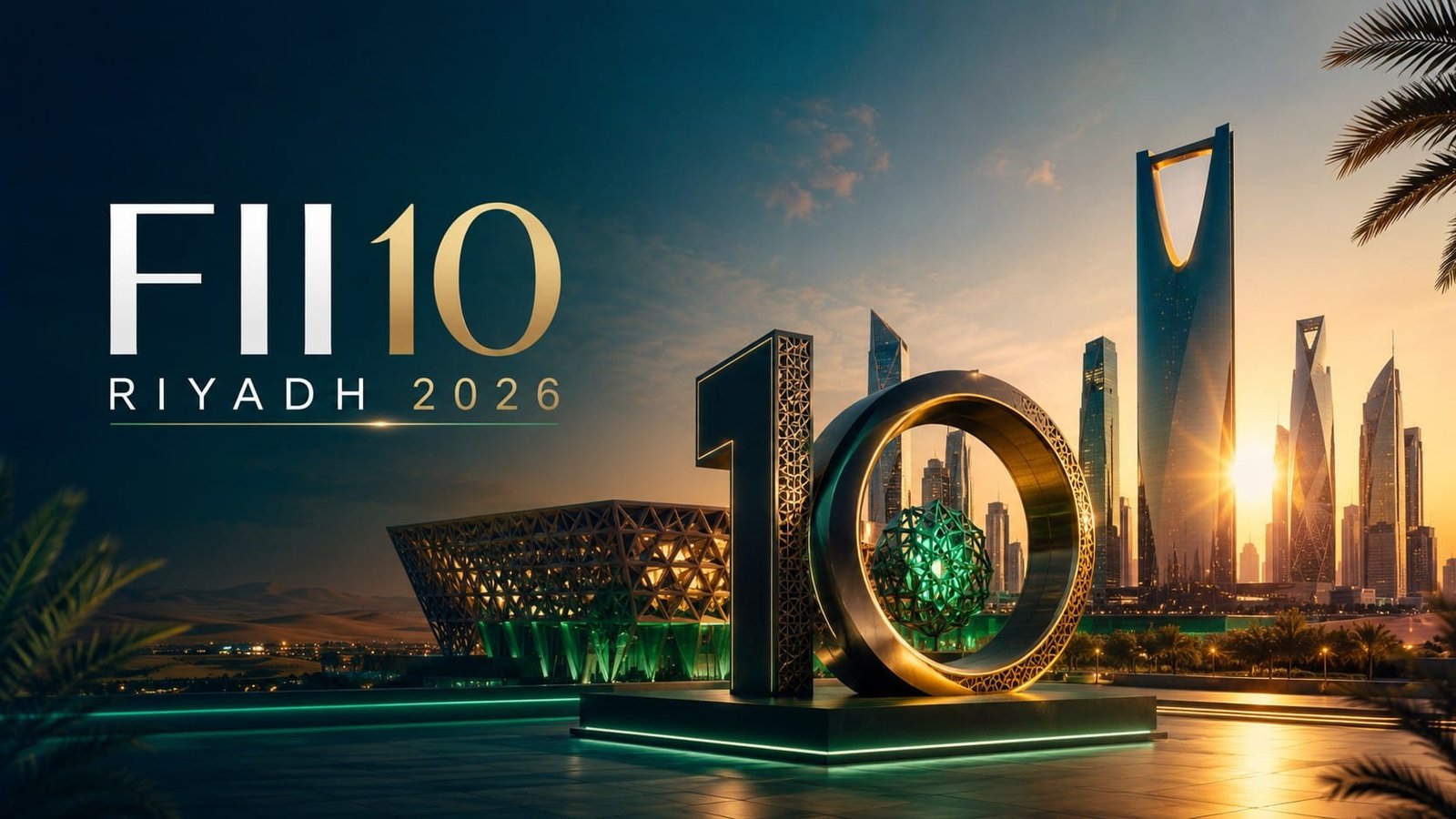 FII10 Riyadh 2026 investment conference banner