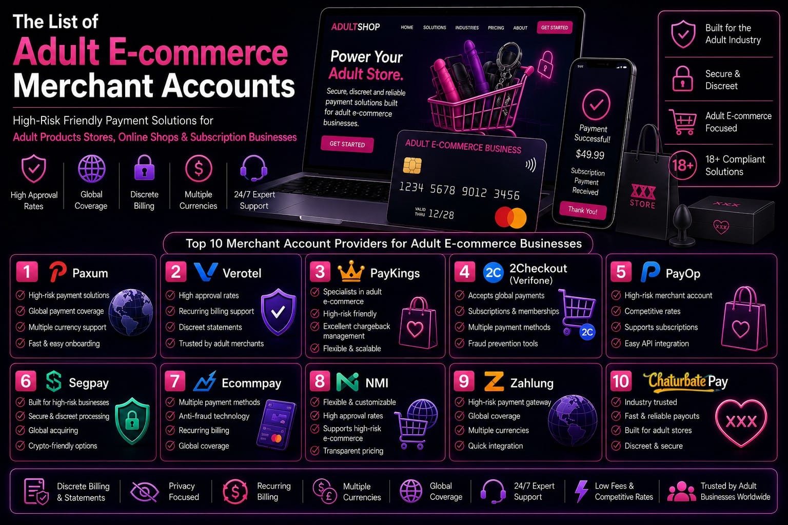 adult e-commerce merchant accounts