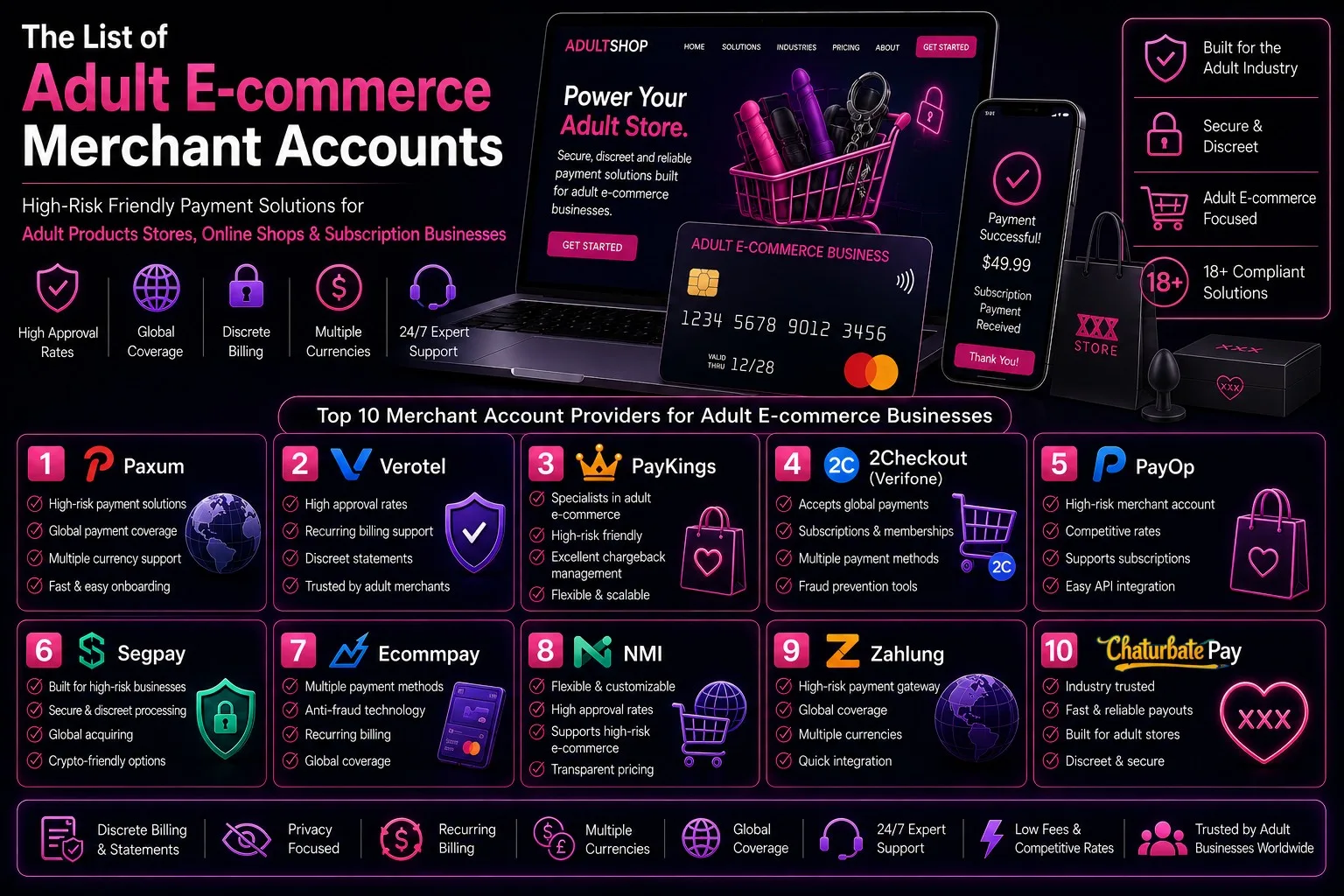 adult e-commerce merchant accounts