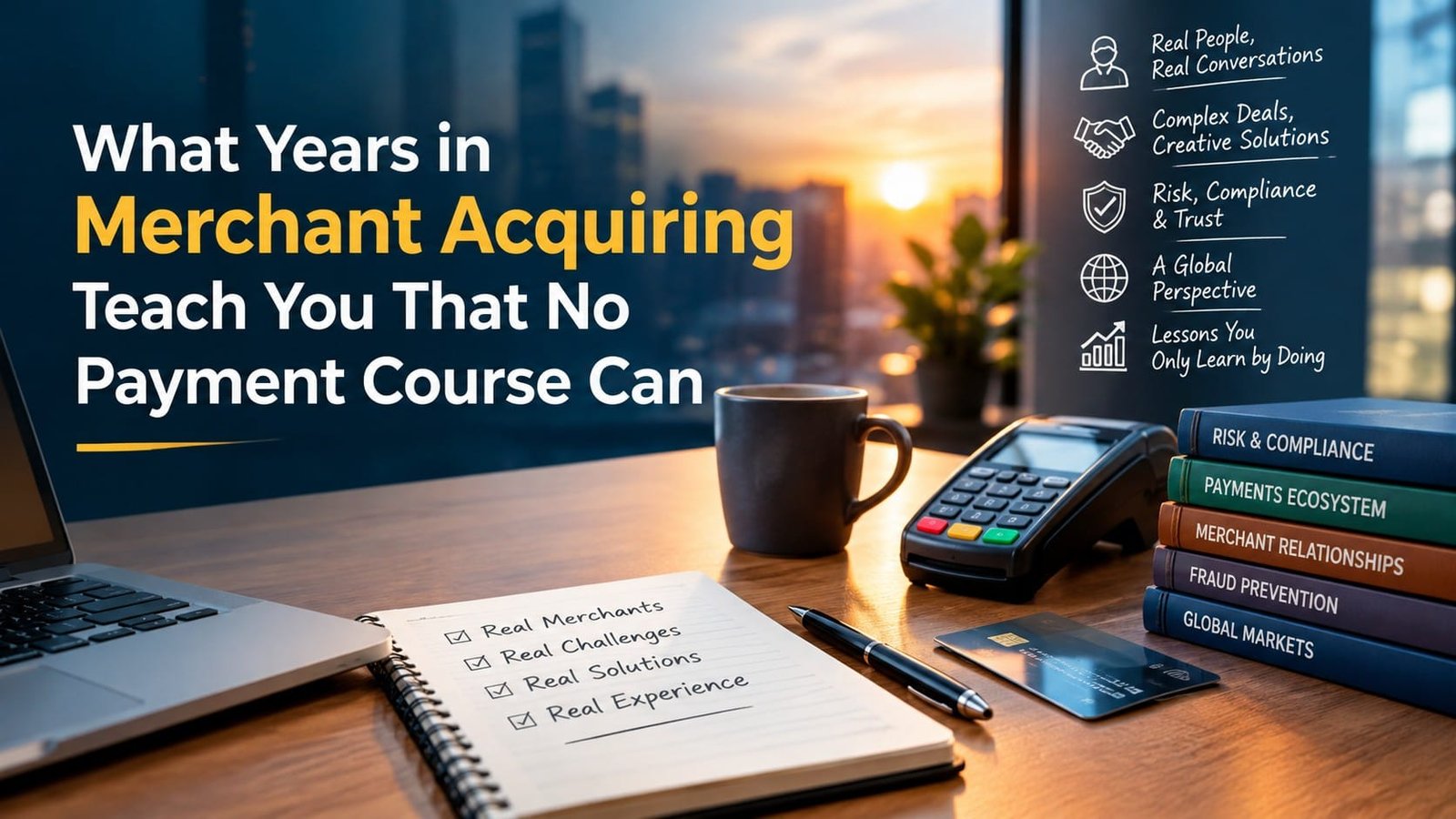 What Merchant Acquiring Experience Teaches You